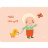 Bora kaart Hello little girl