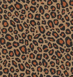 Cadeaupapier luipaard kraft