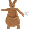Happy Horse knuffeldoekje kangoeroe Kick met speenhouder