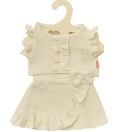 Heless wikkelrok met topje voor de Gordi poppen / ecru