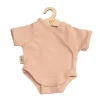 Hollie poppenromper dusty rose voor de Gordi poppen