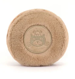 Jellycat Amuseables Mona Macaron (chocolade)