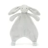 Jellycat Bashful Silver Bunny comforter / knuffeldoekje