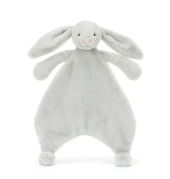 Jellycat Bashful Silver Bunny comforter / knuffeldoekje