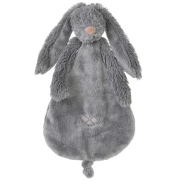 Knuffeldoekje Richie Deep Grey konijn donkergrijs Happy Horse