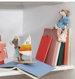 Maileg badjas moeder muis Coral