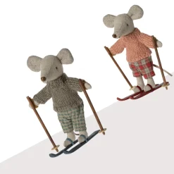 Maileg Big Sister muis met ski set