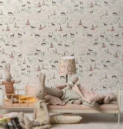 Maileg cadeaupapier chevaux heureux