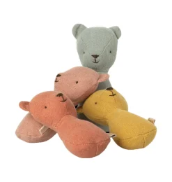 Maileg teddybeer rammelaar / oud roze