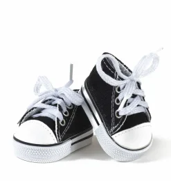 Minikane basketbalschoenen Komvers noir voor Gordi poppen