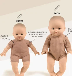 Minikane collection babies / body cacao