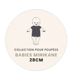 Minikane collection babies / body cacao