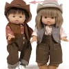 Minikane cowboyhoed voor de Gordi poppen
