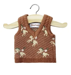 Minikane du00e9bardeur Lu00e9onardo en tricot motif Grands Espaces voor Gordis