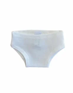 Minikane onderbroek wit / culotte voor Gordi poppen