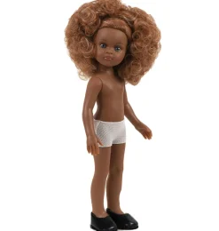 Minikane Paola Reina Amigas pop Melissa met Amigas zwarte schoenen