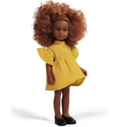 Minikane Paola Reina Amigas pop Melissa met Amigas zwarte schoenen