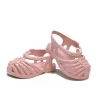 Minikane plastic sandalen voor Gordi poppen guimauve marshmallow