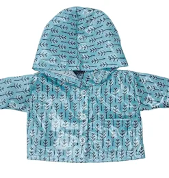 Minikane regenjas voor Gordi poppen design Arbres enneigu00e9s