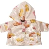 Minikane regenjas voor Gordi poppen design Happy Clouds