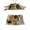 Minikane tweedelig seventies beach set Mimosa voor de Gordi poppen