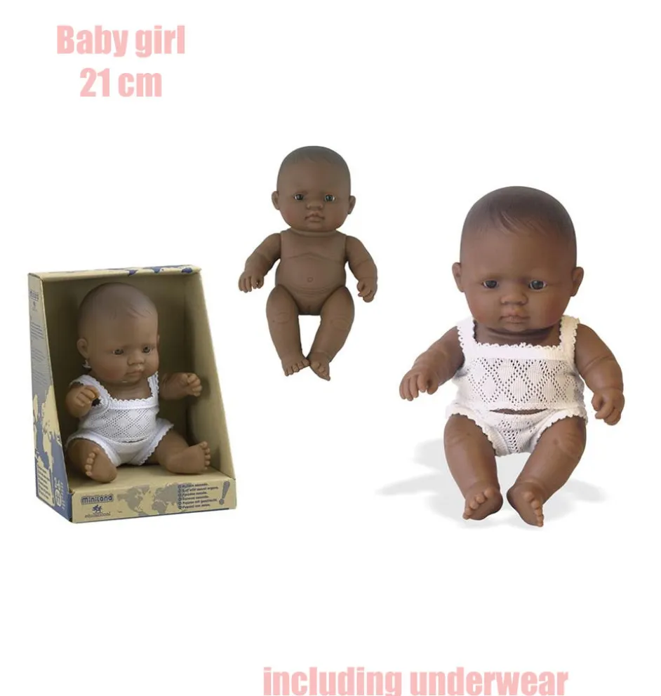 Miniland Babypop Latijns-Amerikaans Meisje