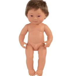 Miniland pop jongen met Down Syndrome 38 cm