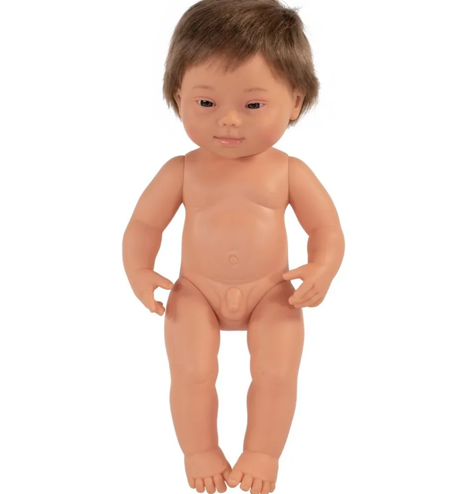 Miniland pop jongen met Down Syndrome 38 cm / zonder verpakkingsdoos