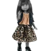 Paola Reina Amigas poppen kledingset Nora / leopard print