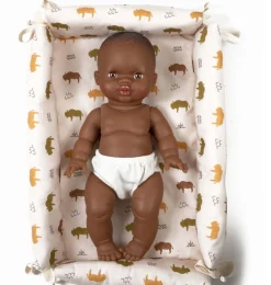 Paola Reina babypop Afrikaans meisje 34 cm