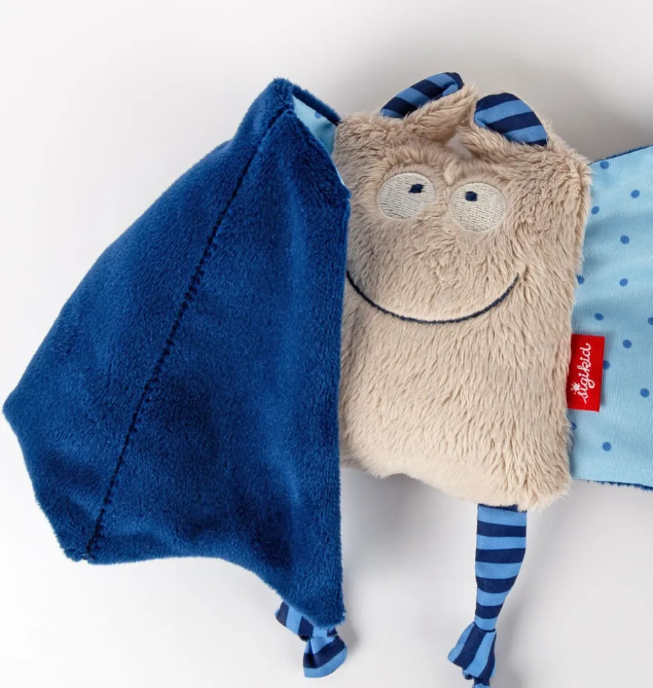 Sigikid knuffeldoekje en knuffeltje vleermuis