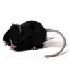 zwarte Hansa knuffelrat
